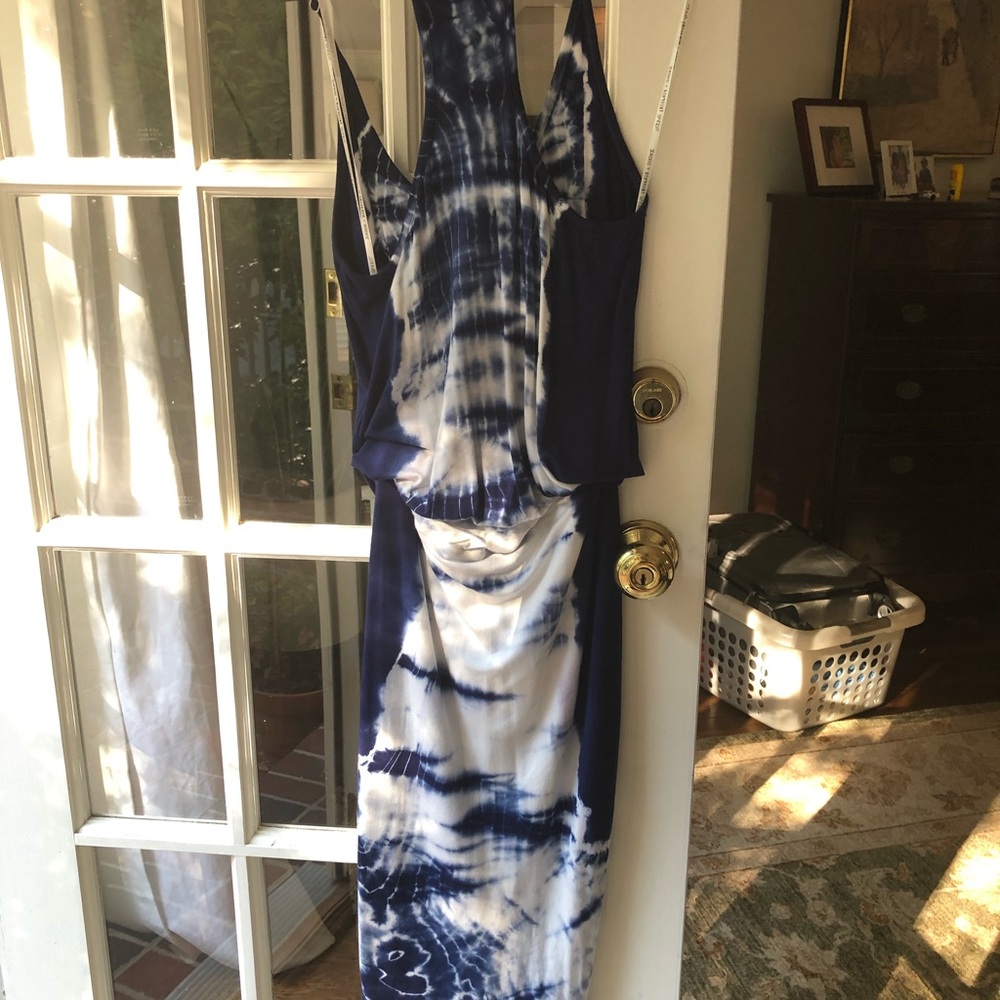 Casual ruched Razorback dress